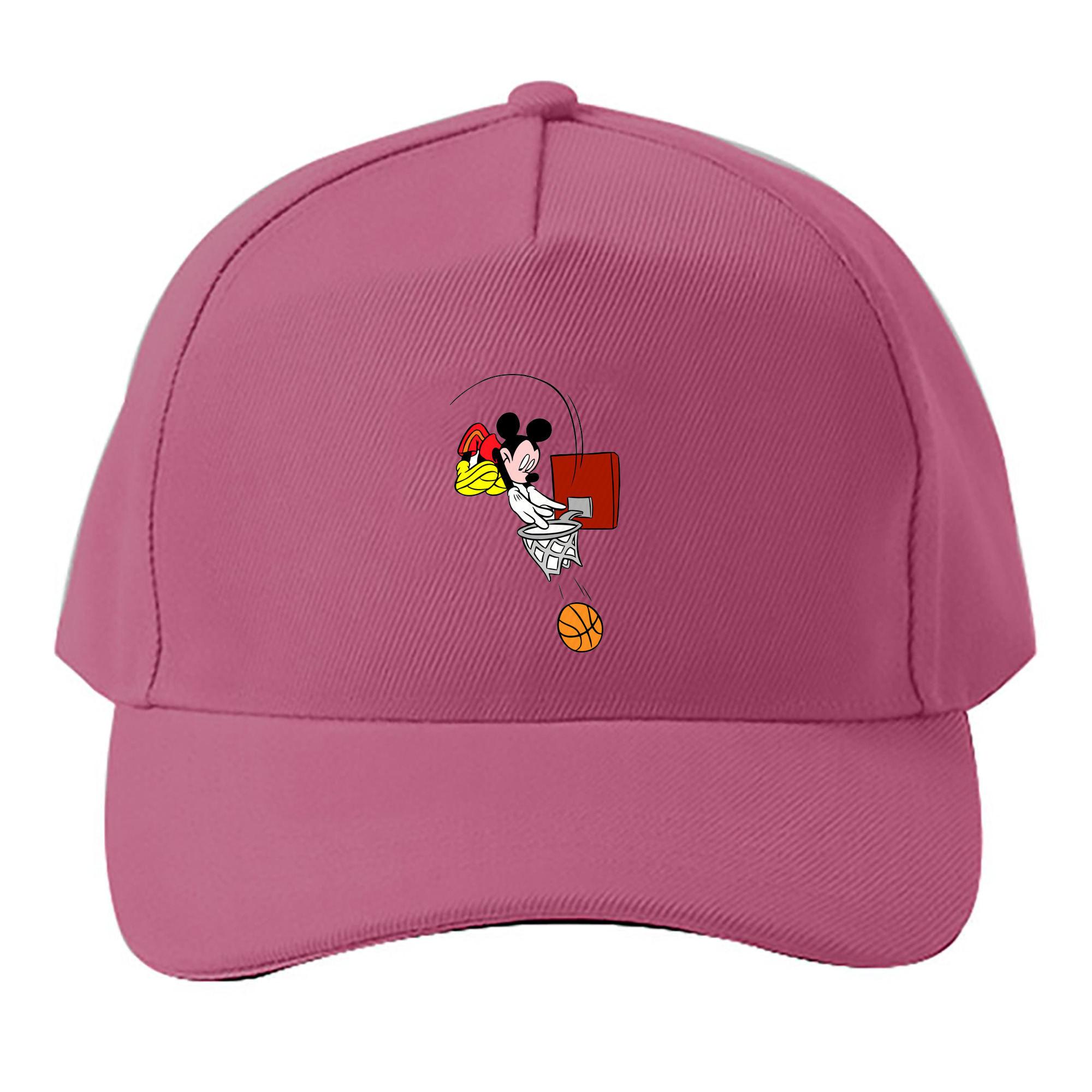 （画像用） ミッキーマウス Mickey Mouse ベースボールキャップ 綿100％ 男女兼用 帽子 スポーツ